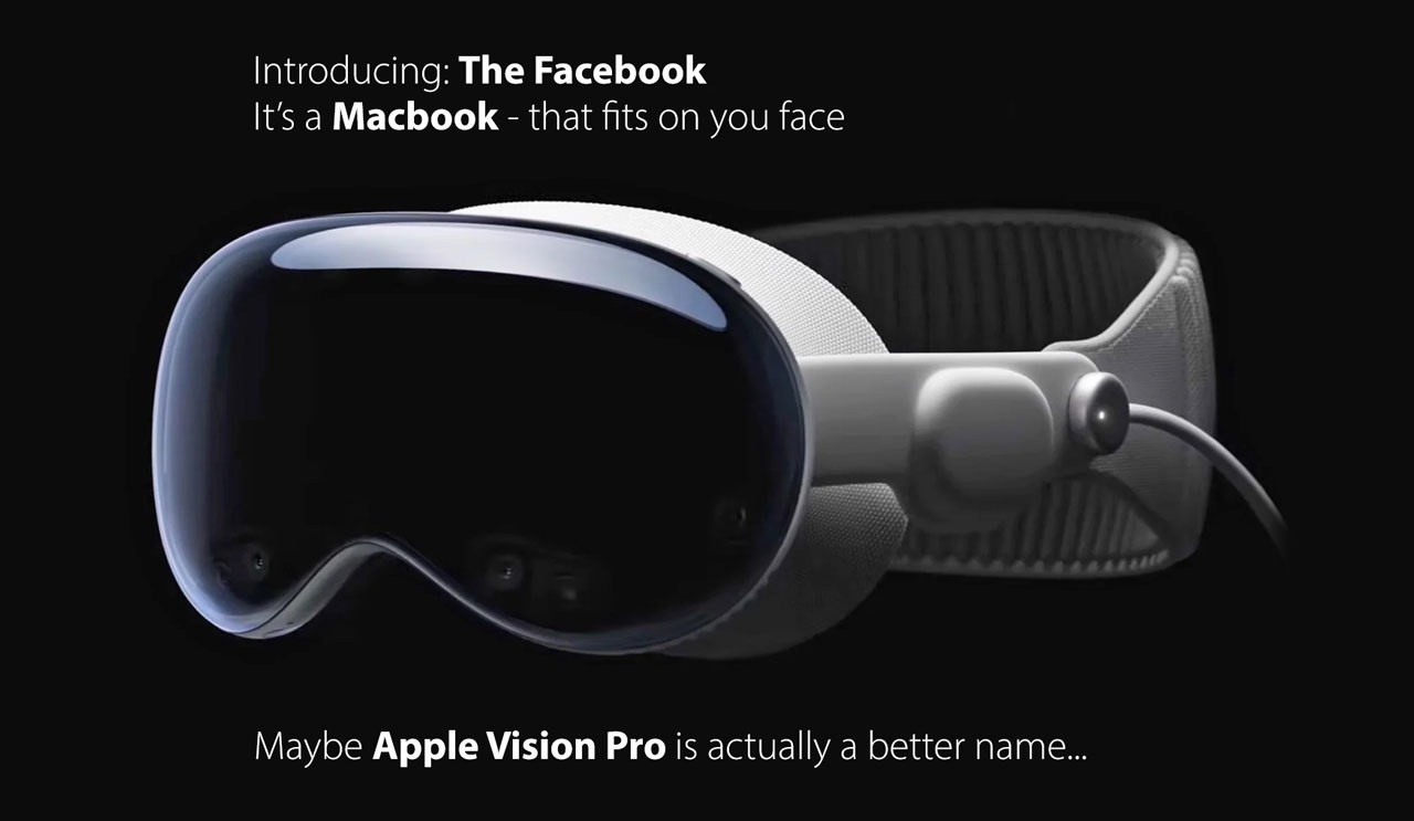 Macbook on your face = Facebook?