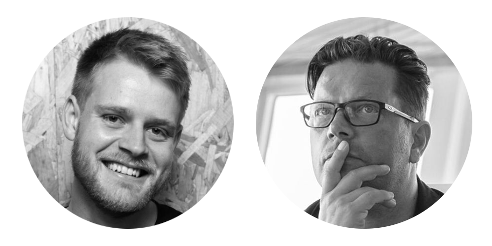 CSO Lucas Nyggard & new CEO Niels Østergaard