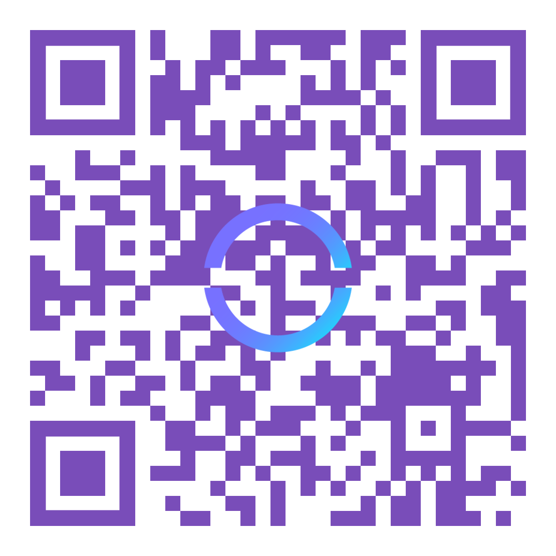 QR code for the Master Blaster AR Game